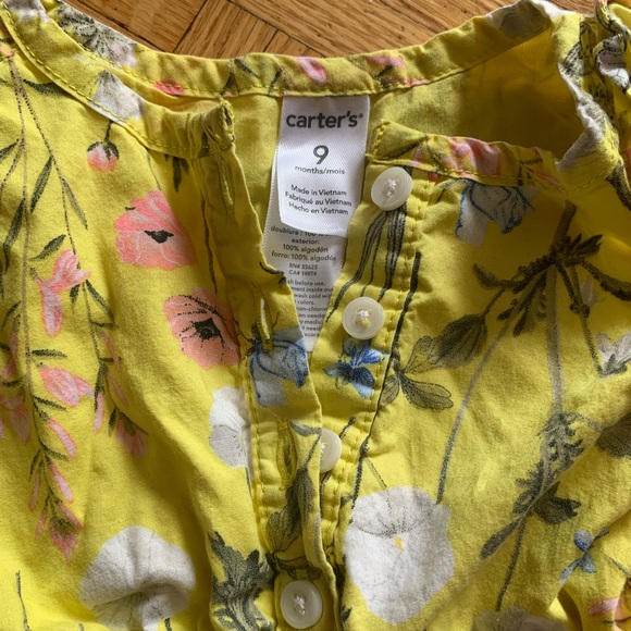 Carter’s Floral Dress 9 Months - Picture 3 of 4